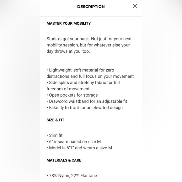 Gymshark men’s Studio shorts size S - Picture 5 of 5